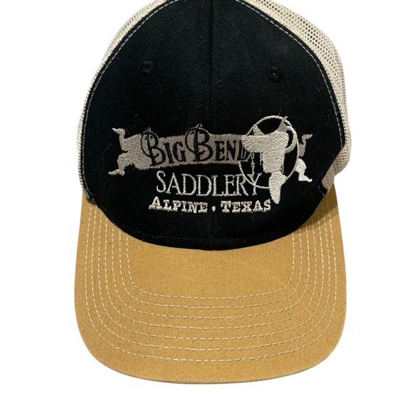 Big Bend Saddlery, Alpine, Black and Tan Cap - Picture 2 of 6